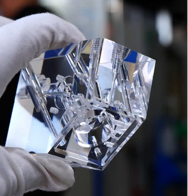 Precision Acrylic Microfluidic Chip