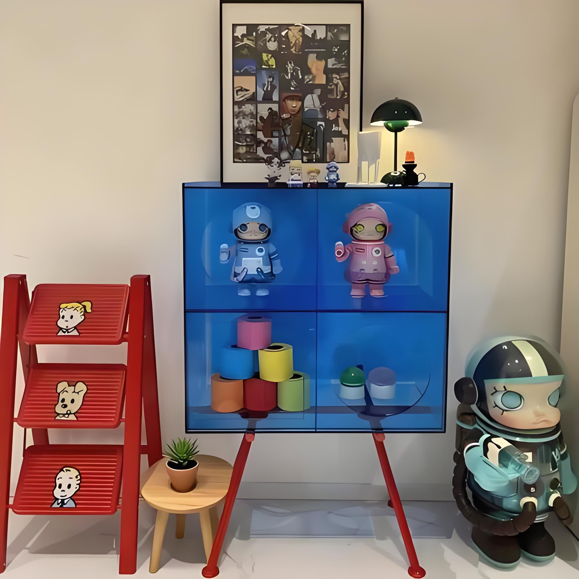 Custom Acrylic Storage Cabinets