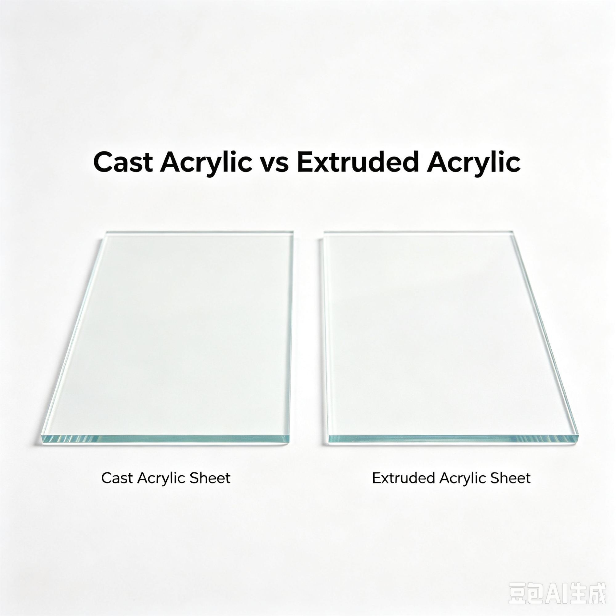 Cast Acrylic vs Extruded Acrylic: What's the Difference and Which Should You Choose?