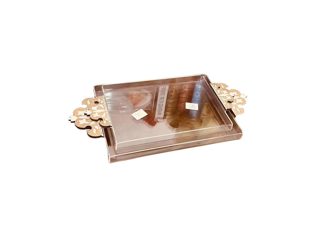 Acrylic service tray