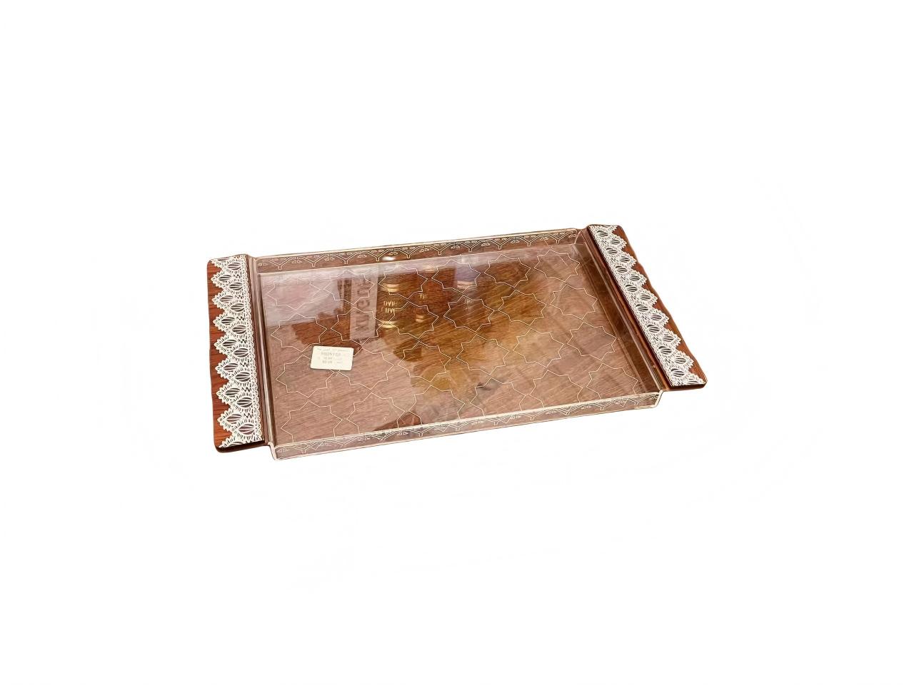 Acrylic service tray