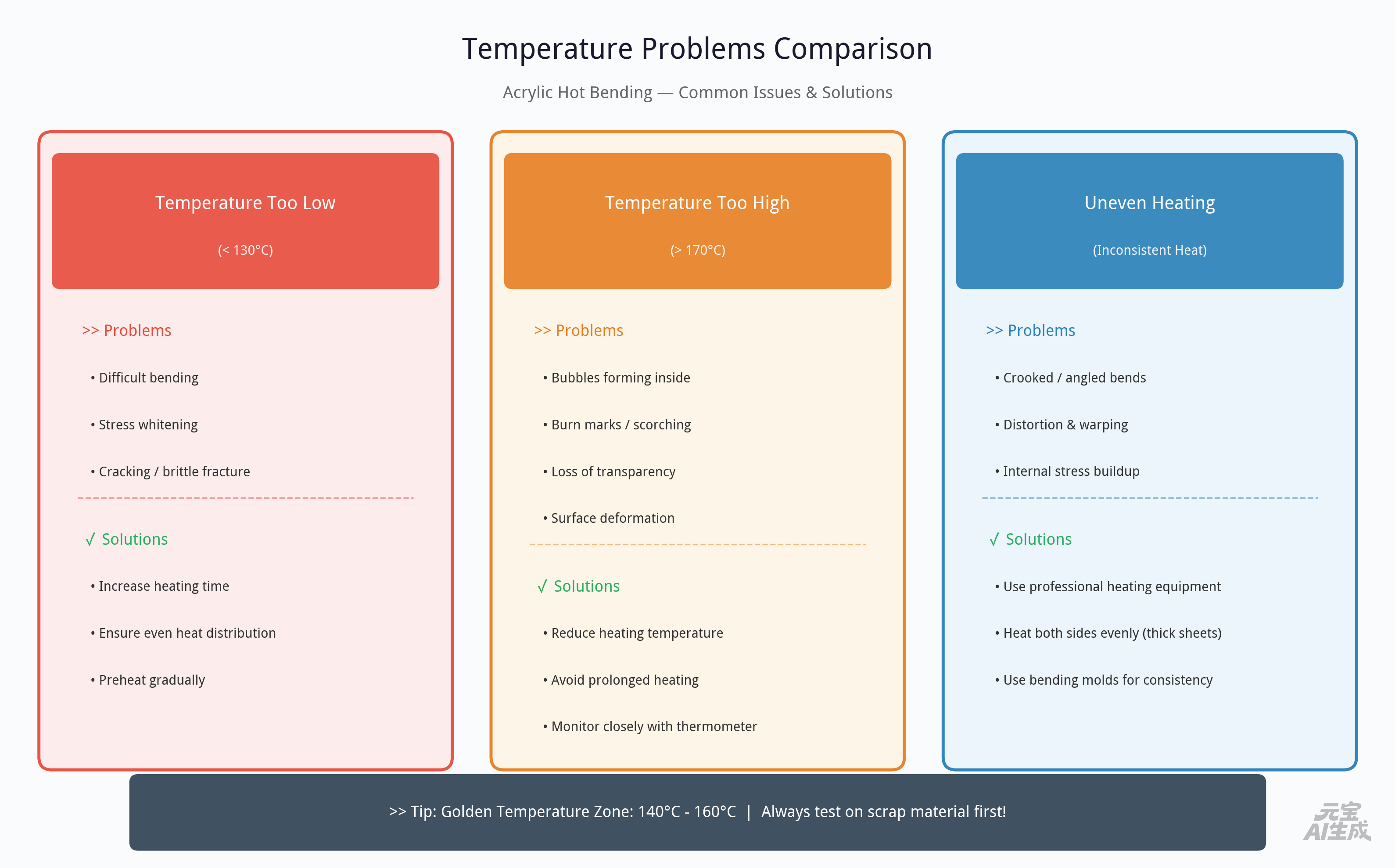 Acrylic Hot Bending: Temperature Control Tips for Smooth, Bubble-Free Bends — image 5