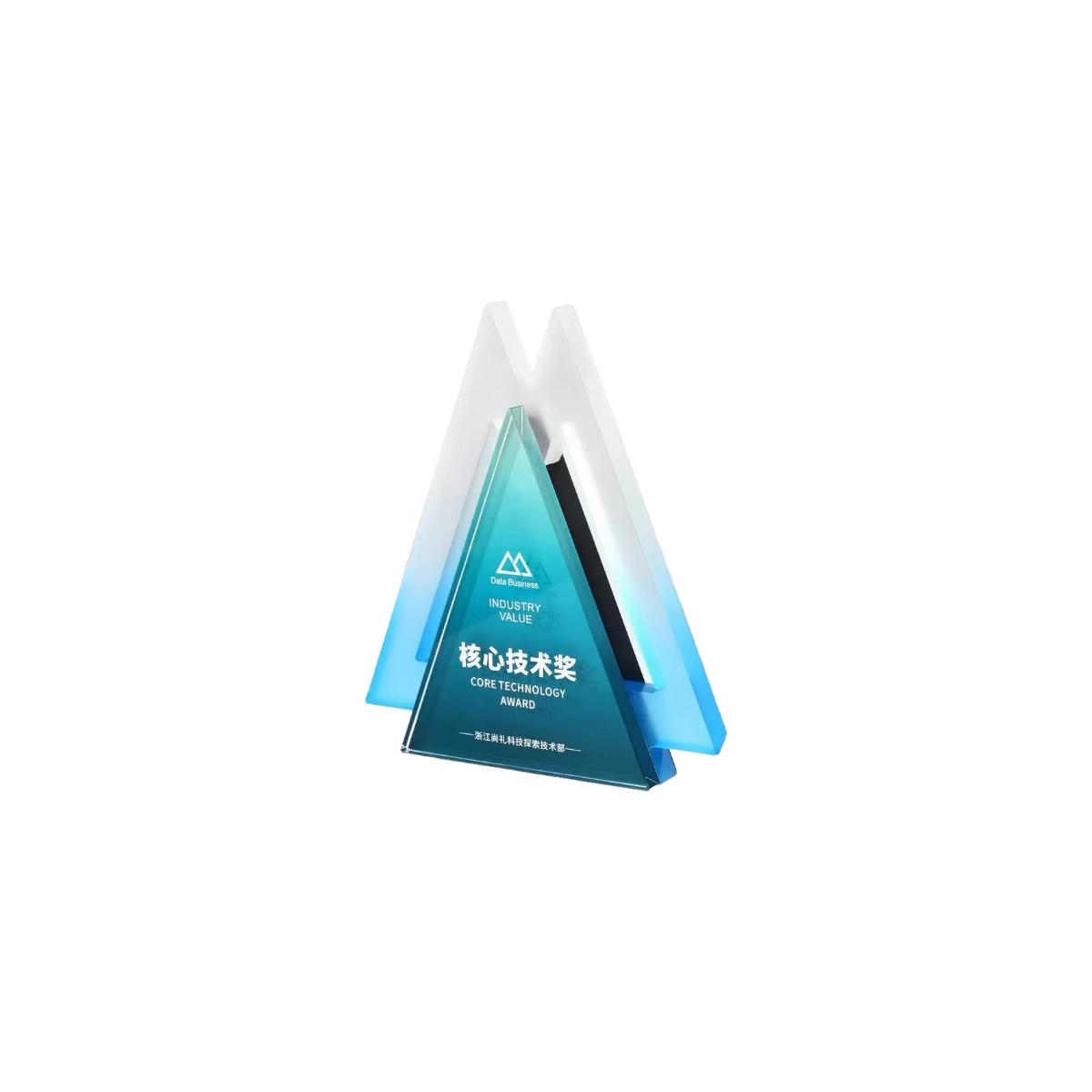 Custom-Shaped Acrylic Trophy